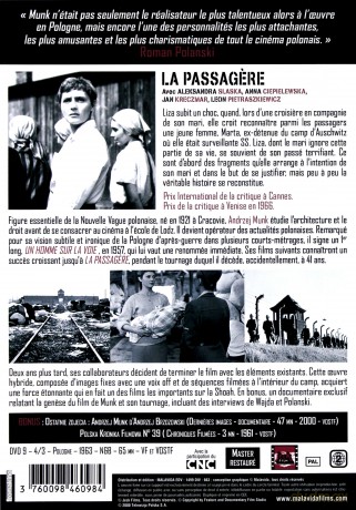 Pasażerka (Version restauree) [DVD]