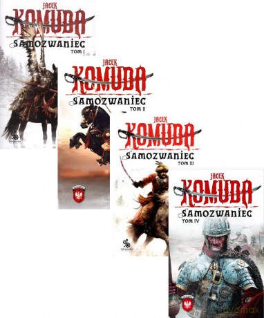 Samozwaniec (Tom I-IV)  - Jacek Komuda Pakiet [4xKSIĄŻKA]