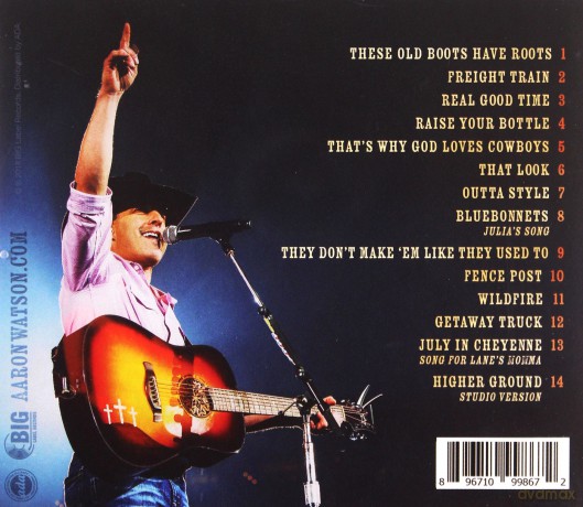 Aaron Watson: Live At The World's Biggest Rodeo Show [CD]