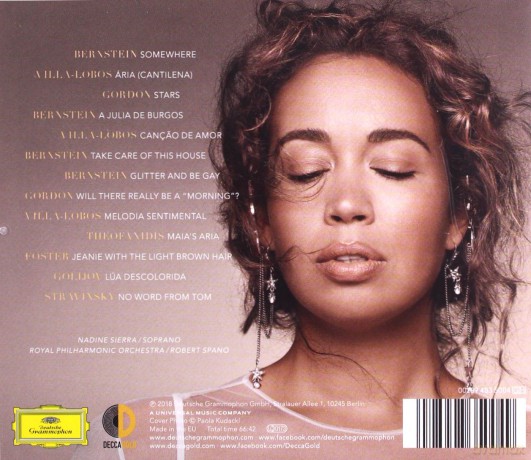 Nadine Sierra: There's A Place For Us [CD]