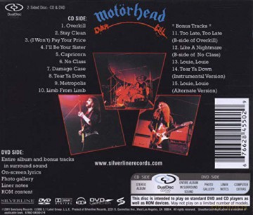 Motorhead: Overkill [CD]+[DVD]