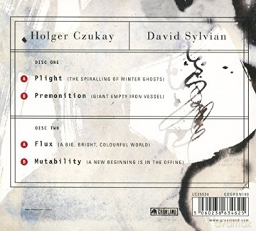 David Sylvian & Holger Czukay: Plight & Premonition Flux & Mutability (digipack) [2CD]