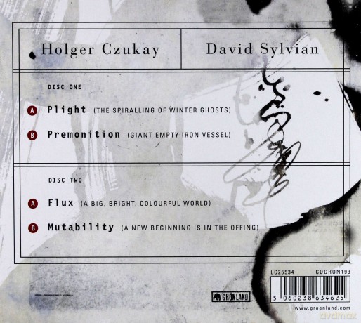 David Sylvian & Holger Czukay: Plight & Premonition Flux & Mutability (digipack) [2CD]