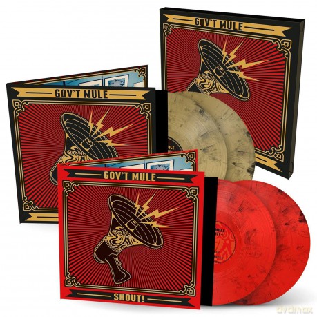 Gov't Mule: Shout Coloured [4xWinyl]
