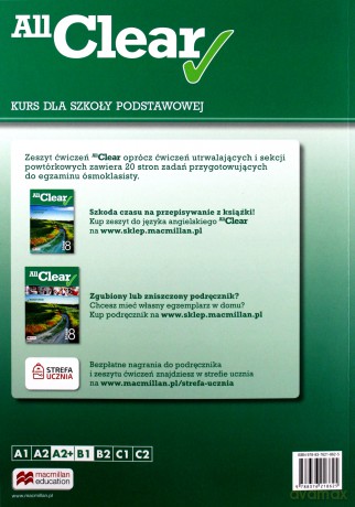 All Clear 8 ćwiczenie [KSIĄŻKA]