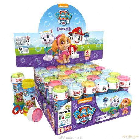 Bańki mydlane Psi Patrol Girls 60 ml (36 szt)