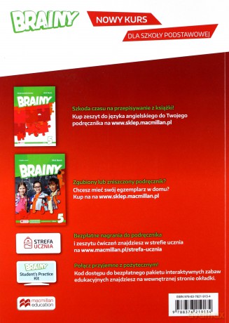 Brainy 5 ćwiczenie [KSIĄŻKA]