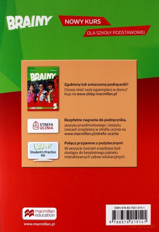 Brainy 5 Zeszyt do języka angielskiego [KSIĄŻKA]