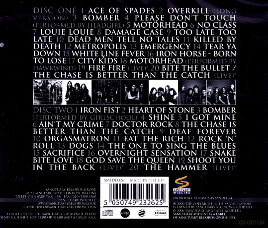 Motorhead: The Best Of [2CD]