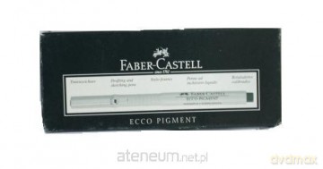 Cienkopis Pigment czar. 0,5mm (10 szt)