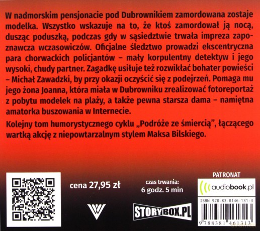 Dubrownik czyli zgon do poduszki - Max Bilski [AUDIOBOOK]