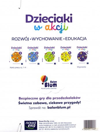 Dzieciaki w akcji 5-latki pakiet [KSIĄŻKA]