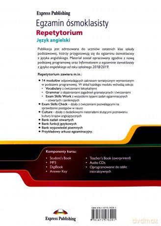 Egzamin ósmoklasisty Repetytorium język angielski podręcznik [KSIĄŻKA]