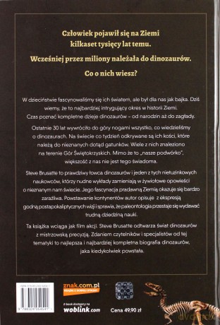 Era dinozaurów - od narodzin do upadku - Steve Brusatte [KSIĄŻKA]