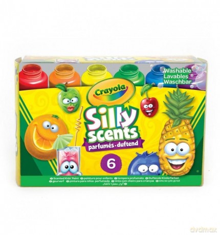 Farby pachnące Silly Scents 6 kolorów