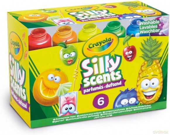Farby pachnące Silly Scents 6 kolorów