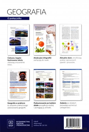 Geografia Szkoła podstawowa 8 Podręcznik [KSIĄŻKA]