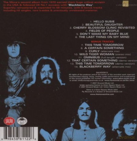The Move: Shazam (digipack) [CD]