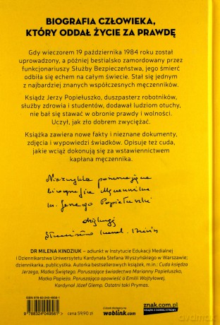 Jerzy Popiełuszko. Biografia - Milena Kindziuk [KSIĄŻKA]