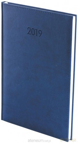 Kalendarz 2019 A4 Tygodniowy Vivella Granat [KALENDARZ]