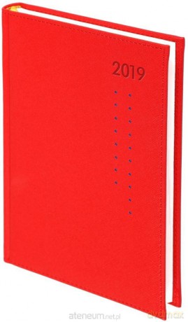 Kalendarz 2019 A5 Tygodniowy Cross Porto Czerwony [KALENDARZ]