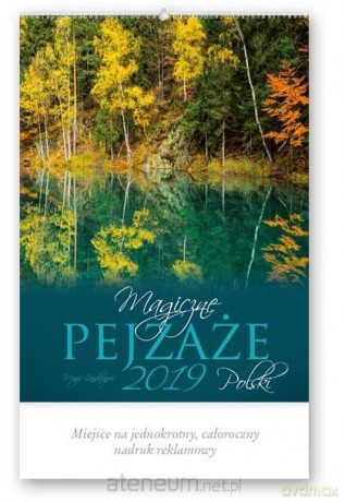 Kalendarz 2019 Artystyczny Magiczne pejzaże PL RA2 [KALENDARZ]