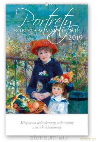 Kalendarz 2019 Artystyczny Portrety - kobiety..RA3 [KALENDARZ]
