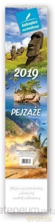 Kalendarz 2019 notatnikowy Pejzaże WN6 [KALENDARZ]
