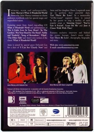 Anne Murray: What A Wonderful World [DVD]