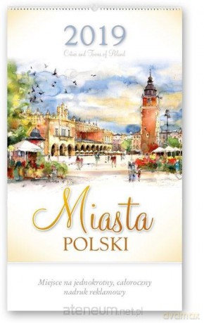 Kalendarz 2019 Reklamowy Miasta Polski RW8 [KALENDARZ]