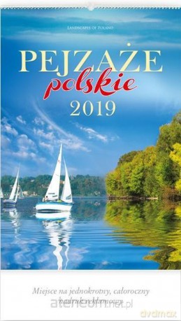Kalendarz 2019 Reklamowy Pejzaże polskie RW1 [KALENDARZ]