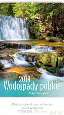 Kalendarz 2019 Reklamowy Wodospady Polskie RW7 [KALENDARZ]