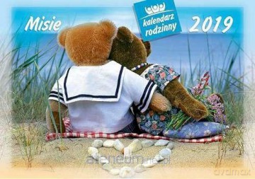 Kalendarz 2019 Rodzinny Misie WL6 [KALENDARZ]