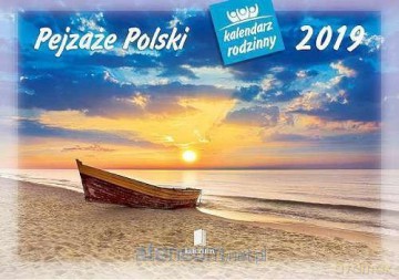 Kalendarz 2019 Rodzinny Pejzaże Polski WL3 [KALENDARZ]