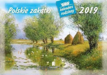 Kalendarz 2019 Rodzinny Polskie zakątki WL7 [KALENDARZ]