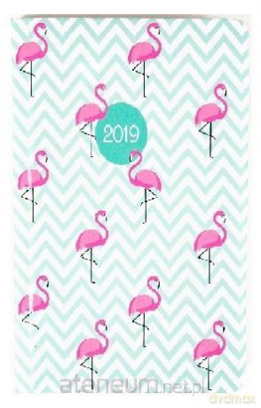 Kalendarz dzienny 2019 Flamingi [KALENDARZ]