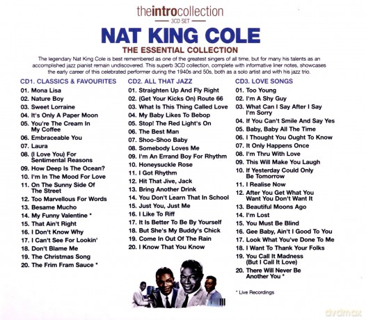 Nat King Cole: The Essential Collection [3CD]