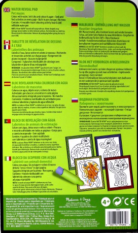 Kolorowanka wodna Zwierzakowe labirynty [KSIĄŻKA]
