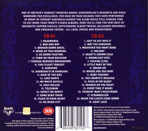 Nazareth: The Anthology (digipack) [2CD]