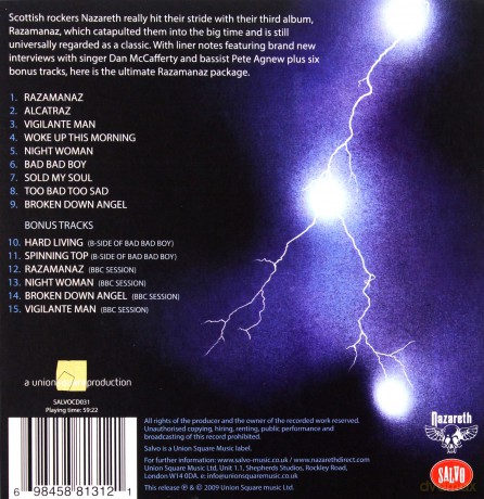 Nazareth: Razamanaz [CD]