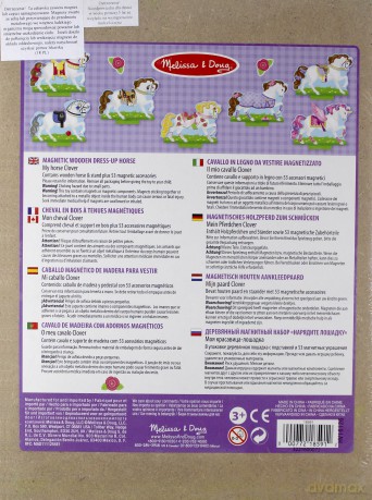 Magnetyczna ubieranka Konik