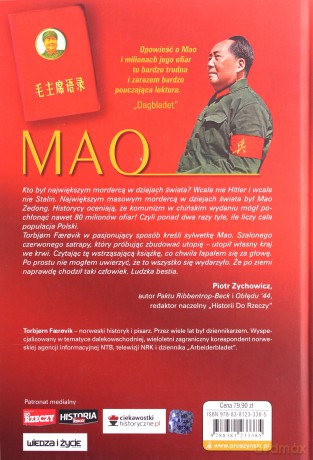 Mao.Cesarstwo cierpienia - Torbjrn Frvik [KSIĄŻKA]