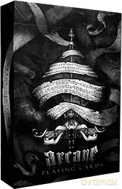 Arcane Black Playing Cards [KARTY]