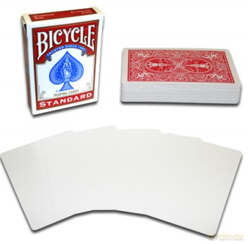 Bicycle: Gaff Blank/Back z zadrukowanym rewersem [KARTY]