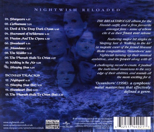 Nightwish: Oceanborn [CD]