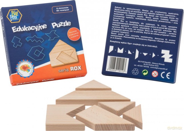 Edukacyjne Puzzle - seria Rox [PUZZLE]