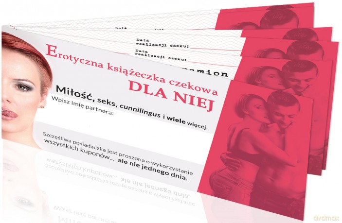 Erotyczna Książeczka Czekowa - Dla Niej [GRA]