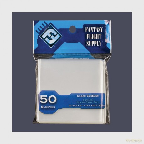 FFG Card Sleeves Square Standard 50 70x70mm [GRA]