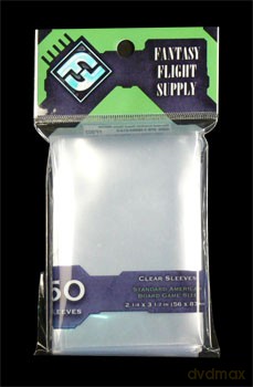 FFG Standard American Board Game Sleeves 50 [GRA]