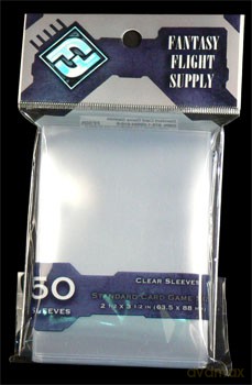 FFG Standard Card Game Sleeves - Przezroczyste 50 [GRA]